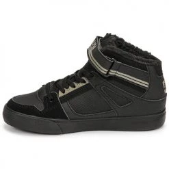 Chaussures Garçon Baskets montantes DC Shoes PURE HIGH-TOP WNT EV Noir -Baskets mode Soldes 20158501 500 D