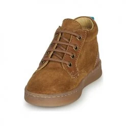 Chaussures Garçon Baskets montantes Citrouille et Compagnie PACELLE Camel -Baskets mode Soldes 20203456 500 C