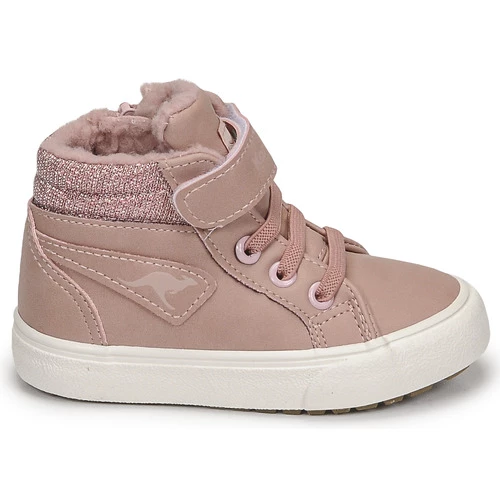 Chaussures Fille Baskets montantes Kangaroos KAVU III Rose 2 Chaussures Fille Baskets montantes Kangaroos KAVU III Rose – Image 2