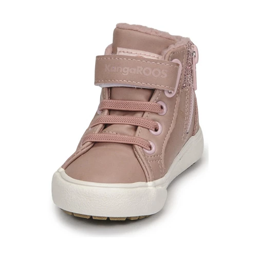 Chaussures Fille Baskets montantes Kangaroos KAVU III Rose 3 Chaussures Fille Baskets montantes Kangaroos KAVU III Rose – Image 3