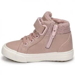 Chaussures Fille Baskets montantes Kangaroos KAVU III Rose 7 Chaussures Fille Baskets montantes Kangaroos KAVU III Rose -Baskets mode Soldes 20266183 500 D