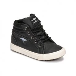 Chaussures Garçon Baskets montantes Kangaroos KAVU I Noir