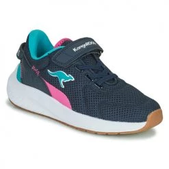 Chaussures Fille Baskets basses Kangaroos K-FORT JAG EV Bleu