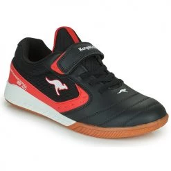 Chaussures Garçon Baskets basses Kangaroos K5-COURT EV Noir / Rouge