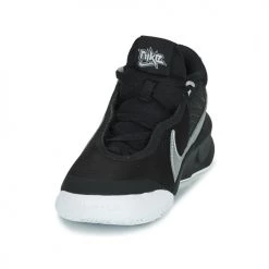Chaussures Enfant Baskets montantes Nike TEAM HUSTLE D 10 (PS) Noir / Argent -Baskets mode Soldes 20297233 500 C