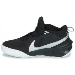 Chaussures Enfant Baskets montantes Nike TEAM HUSTLE D 10 (PS) Noir / Argent -Baskets mode Soldes 20297233 500 D