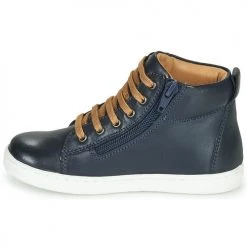Chaussures Garçon Baskets montantes GBB KANY Bleu -Baskets mode Soldes 20307435 500 D