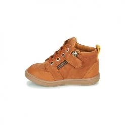 Chaussures Garçon Baskets montantes GBB GERMAIN Marron -Baskets mode Soldes 20307443 500 D