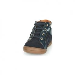 Chaussures Fille Baskets montantes GBB PRUNE Bleu -Baskets mode Soldes 20307453 500 C