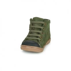 Chaussures Garçon Baskets montantes GBB KAMIL Vert -Baskets mode Soldes 20307468 500 C