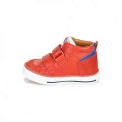 Chaussures Garçon Baskets montantes GBB FLAVIO Rouge -Baskets mode Soldes 20307481 500 D