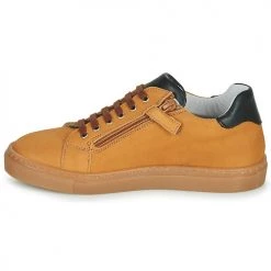 Chaussures Garçon Baskets basses GBB PIETRO Orange -Baskets mode Soldes 20307495 500 D
