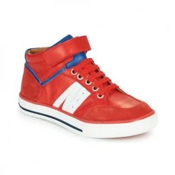 Chaussures Garçon Baskets montantes GBB ALIMO Rouge