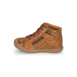 Chaussures Fille Baskets montantes GBB MASHA Marron -Baskets mode Soldes 20307525 500 D