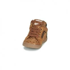 Chaussures Fille Baskets montantes GBB VALA Marron -Baskets mode Soldes 20307544 500 C