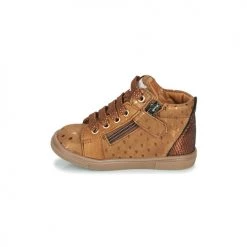 Chaussures Fille Baskets montantes GBB VALA Marron -Baskets mode Soldes 20307544 500 D
