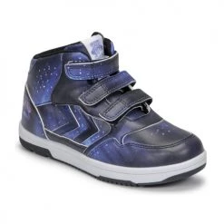 Chaussures Enfant Baskets montantes hummel SPACE JAM CAMDEN HIGH JR Bleu