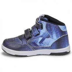 Chaussures Enfant Baskets montantes hummel SPACE JAM CAMDEN HIGH JR Bleu -Baskets mode Soldes 20532513 500 D