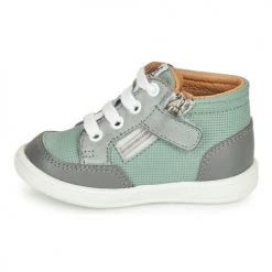Chaussures Garçon Baskets montantes GBB VIGO Vert -Baskets mode Soldes 20715986 500 D