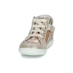 Chaussures Fille Baskets montantes GBB TAMARA Doré -Baskets mode Soldes 20716005 500 C