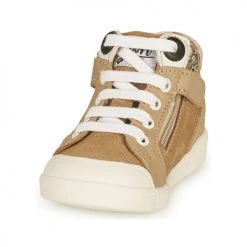 Chaussures Garçon Baskets montantes GBB ANATOLE Beige -Baskets mode Soldes 20725211 500 C