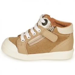 Chaussures Garçon Baskets montantes GBB ANATOLE Beige -Baskets mode Soldes 20725211 500 D