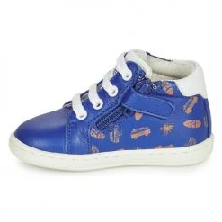 Chaussures Garçon Baskets montantes GBB FLAVIO Bleu -Baskets mode Soldes 20725217 500 D