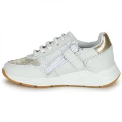Chaussures Fille Baskets basses GBB LEANDRIA Blanc -Baskets mode Soldes 20725332 500 D