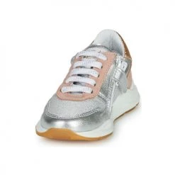 Chaussures Fille Baskets basses GBB LEANDRIA Argenté -Baskets mode Soldes 20725335 500 C