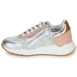 Chaussures Fille Baskets basses GBB LEANDRIA Argenté -Baskets mode Soldes 20725335 500 D