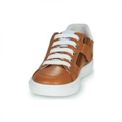 Chaussures Garçon Baskets basses GBB MAKERO Marron -Baskets mode Soldes 20725394 500 C