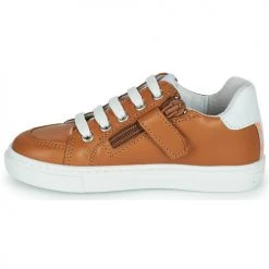 Chaussures Garçon Baskets basses GBB MAKERO Marron -Baskets mode Soldes 20725394 500 D