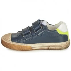 Chaussures Garçon Baskets basses GBB MERCI Bleu -Baskets mode Soldes 20725424 500 D