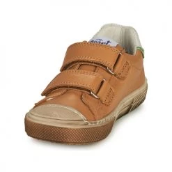 Chaussures Garçon Baskets basses GBB MERCI Marron -Baskets mode Soldes 20725427 500 C