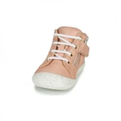 Chaussures Fille Baskets montantes GBB AGETTA Rose -Baskets mode Soldes 20725546 500 C