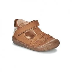 Chaussures Fille Baskets montantes GBB AMALINO Marron