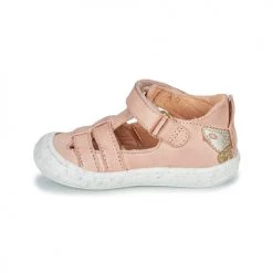 Chaussures Fille Baskets montantes GBB AMALINO Rose -Baskets mode Soldes 20725554 500 D
