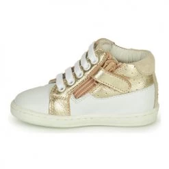 Chaussures Fille Baskets montantes GBB HASTA Blanc -Baskets mode Soldes 20725564 500 D