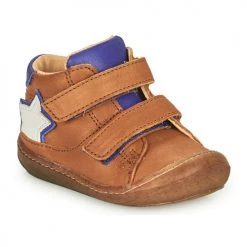 Chaussures Garçon Baskets montantes GBB LANOU Marron