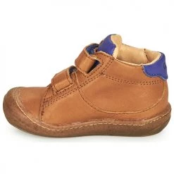 Chaussures Garçon Baskets montantes GBB LANOU Marron -Baskets mode Soldes 20725578 500 D