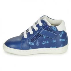 Chaussures Garçon Baskets montantes GBB ABOBA Bleu -Baskets mode Soldes 20725580 500 D
