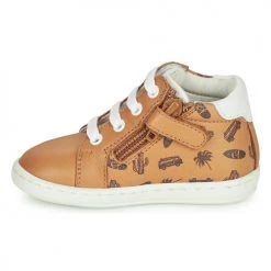 Chaussures Garçon Baskets montantes GBB ABOBA Marron -Baskets mode Soldes 20725582 500 D