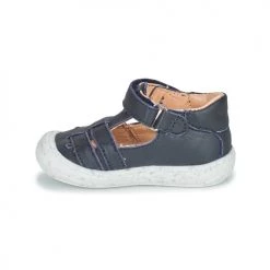 Chaussures Garçon Baskets montantes GBB LIROY Bleu -Baskets mode Soldes 20725588 500 D