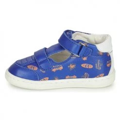 Chaussures Garçon Baskets montantes GBB SAMBO Bleu -Baskets mode Soldes 20725596 500 D