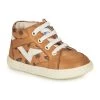 Chaussures Garçon Baskets montantes GBB HEDDY Marron