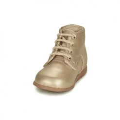 Chaussures Fille Baskets montantes Little Mary MILOTO Doré -Baskets mode Soldes 20743099 500 C