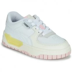 Chaussures Fille Baskets basses Puma Cali Dream Blanc / Pastel