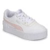 Chaussures Fille Baskets basses Puma Carina Lift PS Blanc / Rose