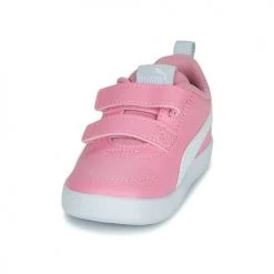 Chaussures Fille Baskets basses Puma Courtflex v2 V Inf Rose / Blanc 6 Chaussures Fille Baskets basses Puma Courtflex v2 V Inf Rose / Blanc -Baskets mode Soldes 21085434 500 C