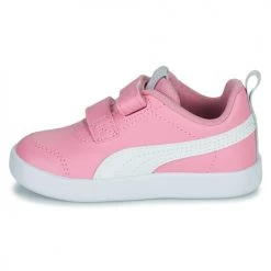 Chaussures Fille Baskets basses Puma Courtflex v2 V Inf Rose / Blanc 7 Chaussures Fille Baskets basses Puma Courtflex v2 V Inf Rose / Blanc -Baskets mode Soldes 21085434 500 D